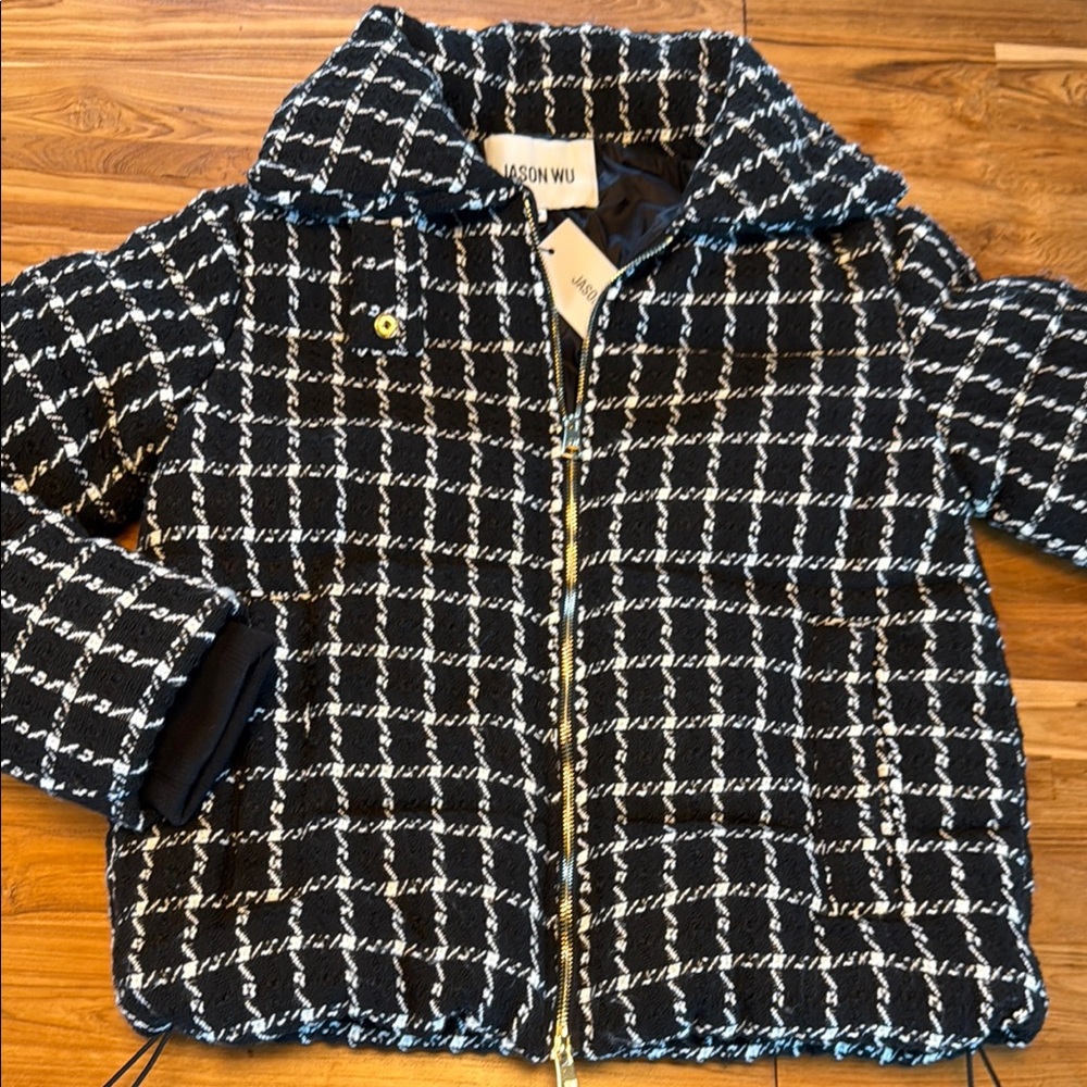 Jason Wu Black and White jacket. XS. New w/tags